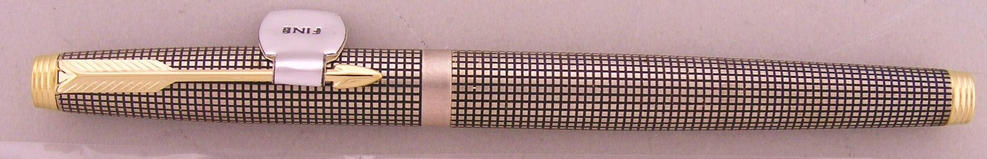 NOS Parker 75 Sterling Cisele Fountain Pen