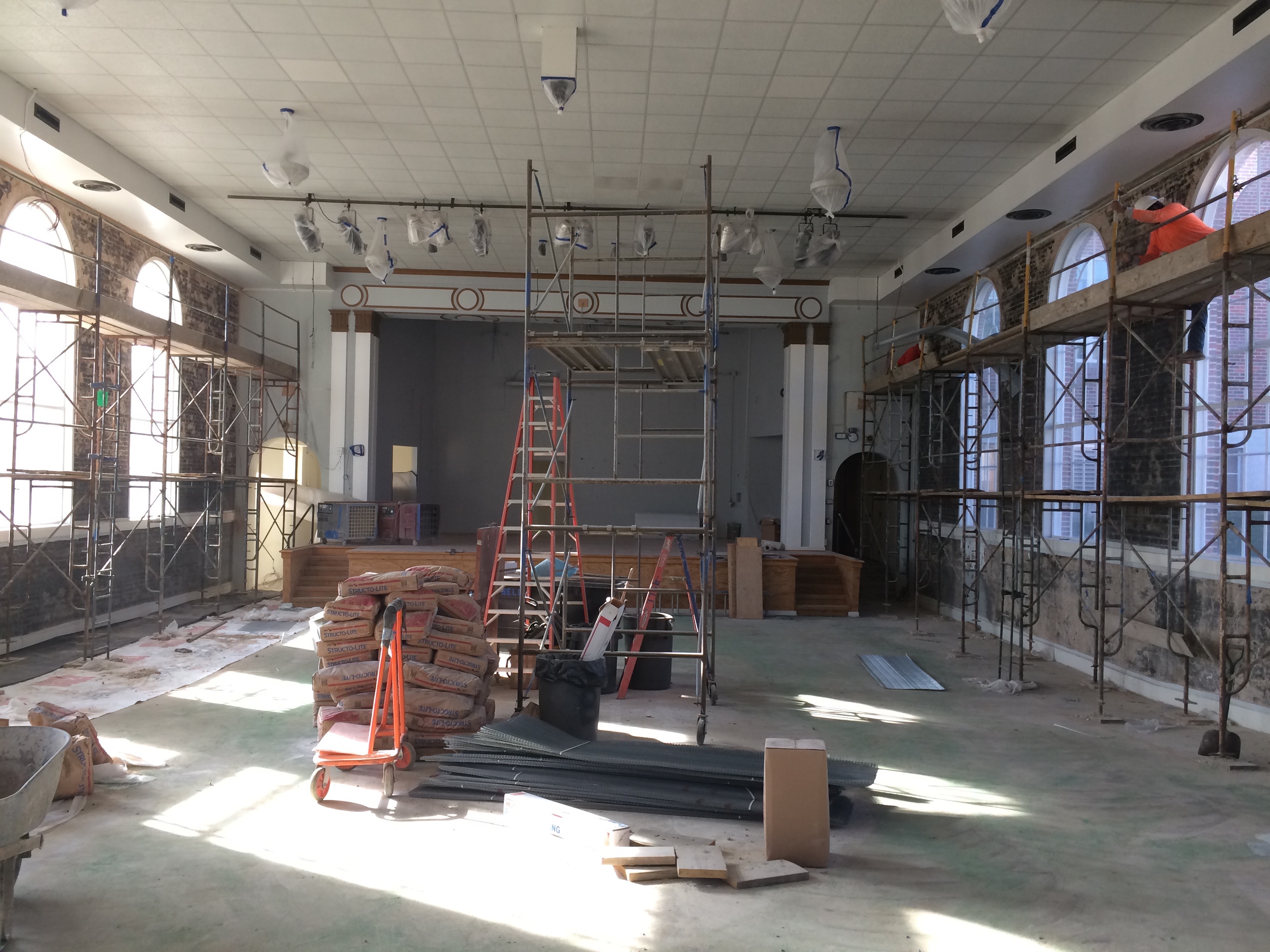 Renovation Underway
Parnell Hall
Arkansas School for the Deaf