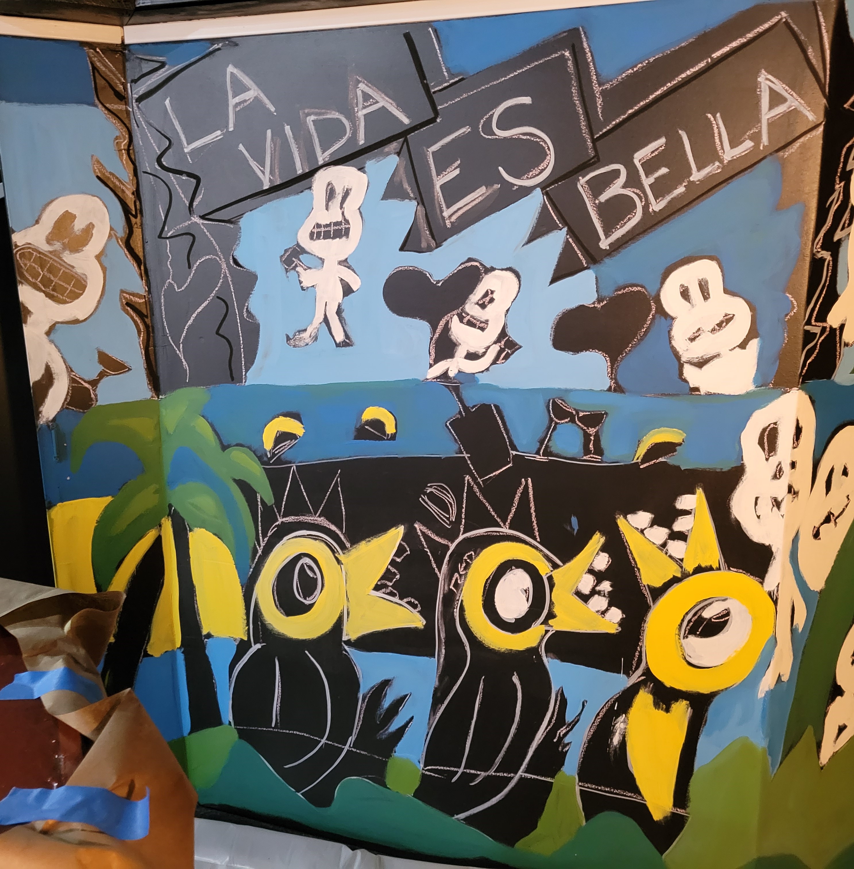 In progress mural 2023