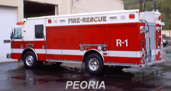 Peoria Rescue Fire Truck