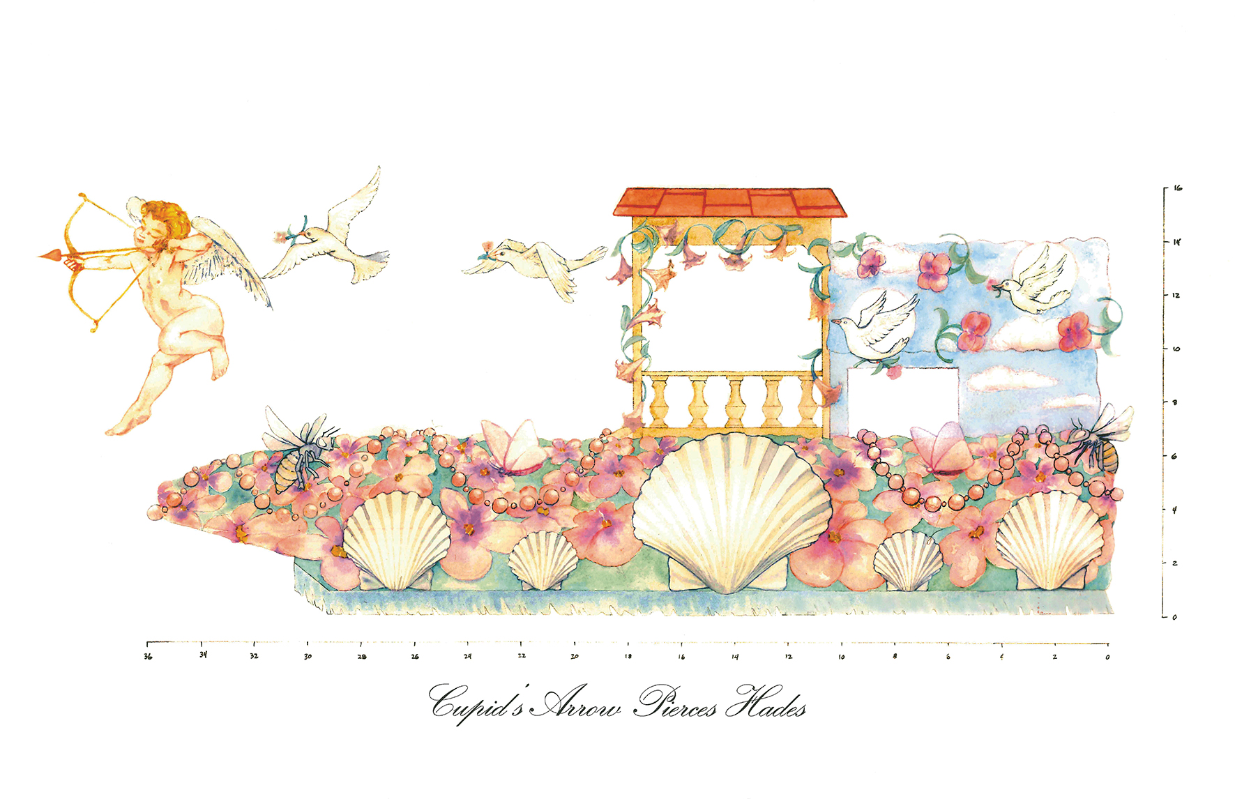 Cupid's Arrow Pierces Hades