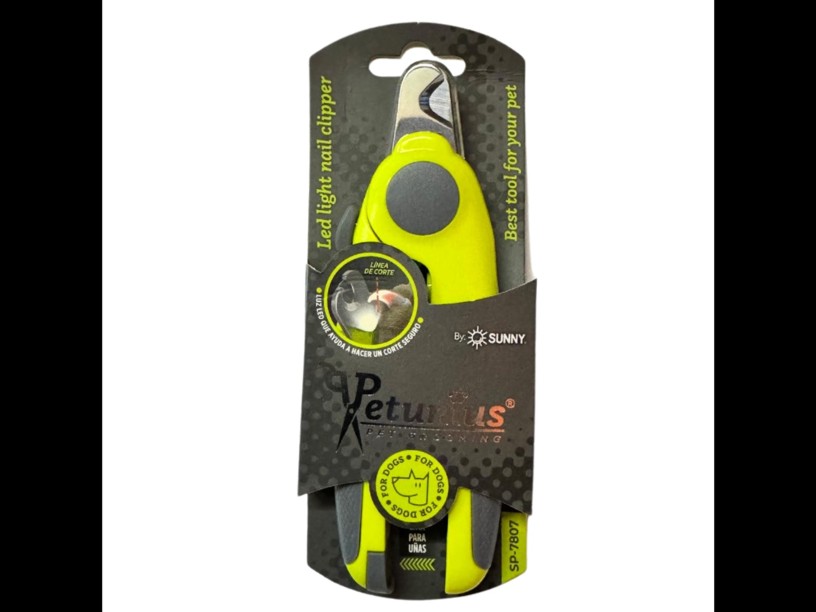 SP-7807 CORTAUÑAS DELUX 
DE PINZAS CON LED