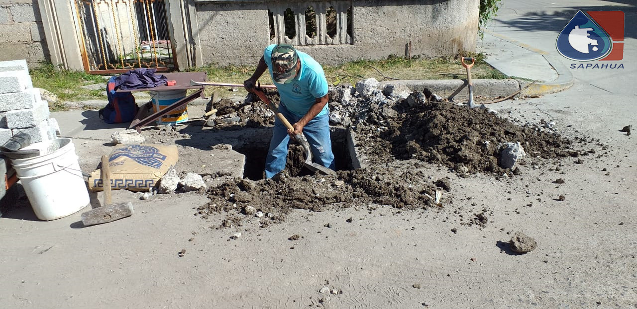 REALIZACIÓN DE REGISTRO DE VÁLVULA EN C. STA. ISABEL ESQ. PINO SUAREZ, COL. AVIACION 1a. SECC.