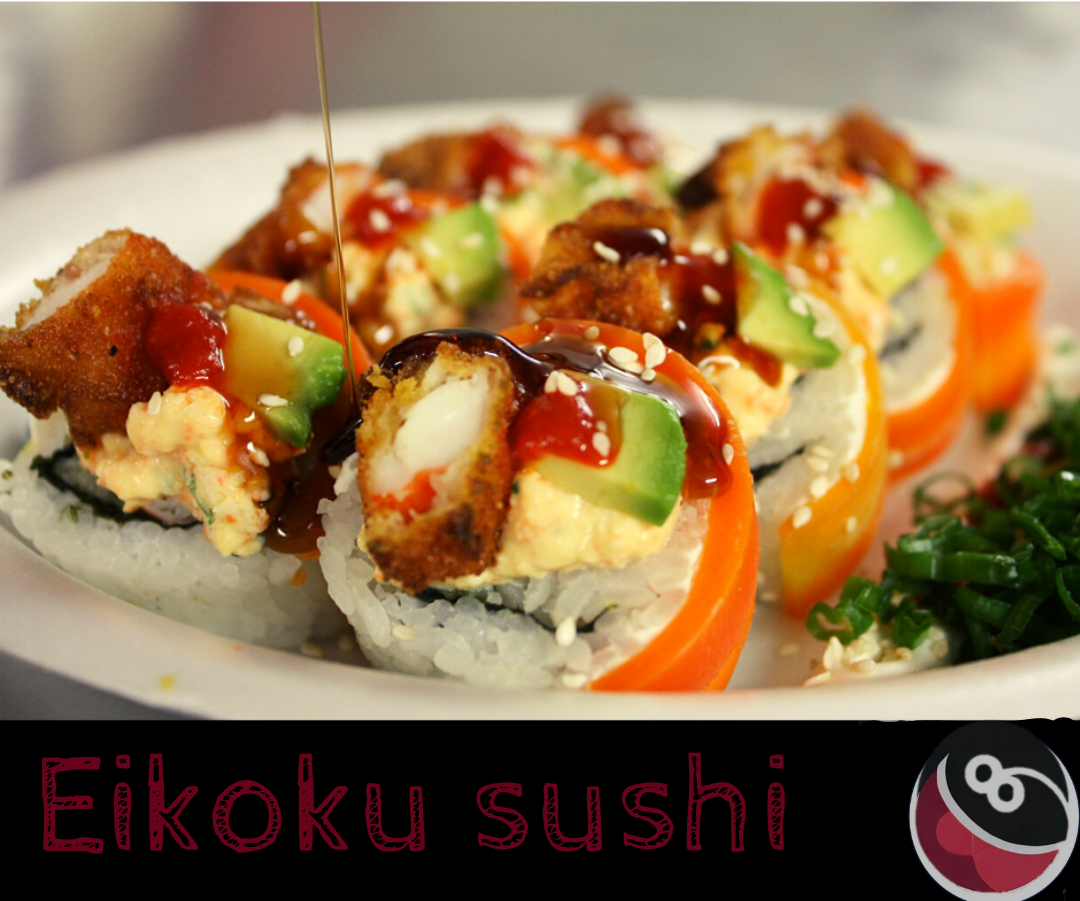 Hamburger on a cutting board