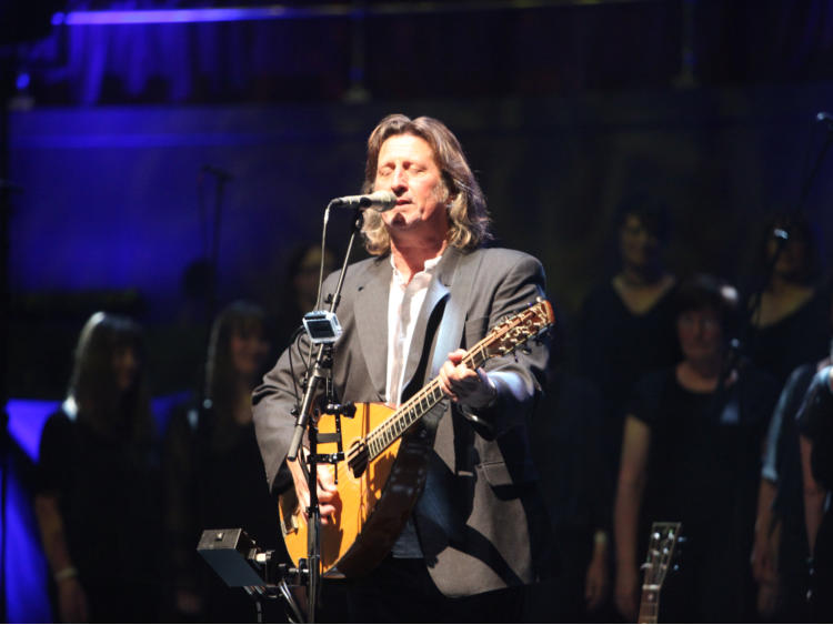 Steve Knightley of Show of Hands in concert at the Royal Albert HAll