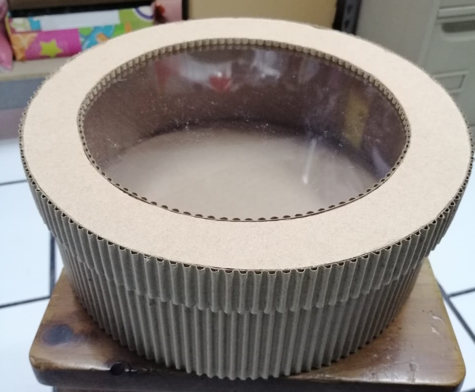 CAJA CIRCULAR C/VENTANA