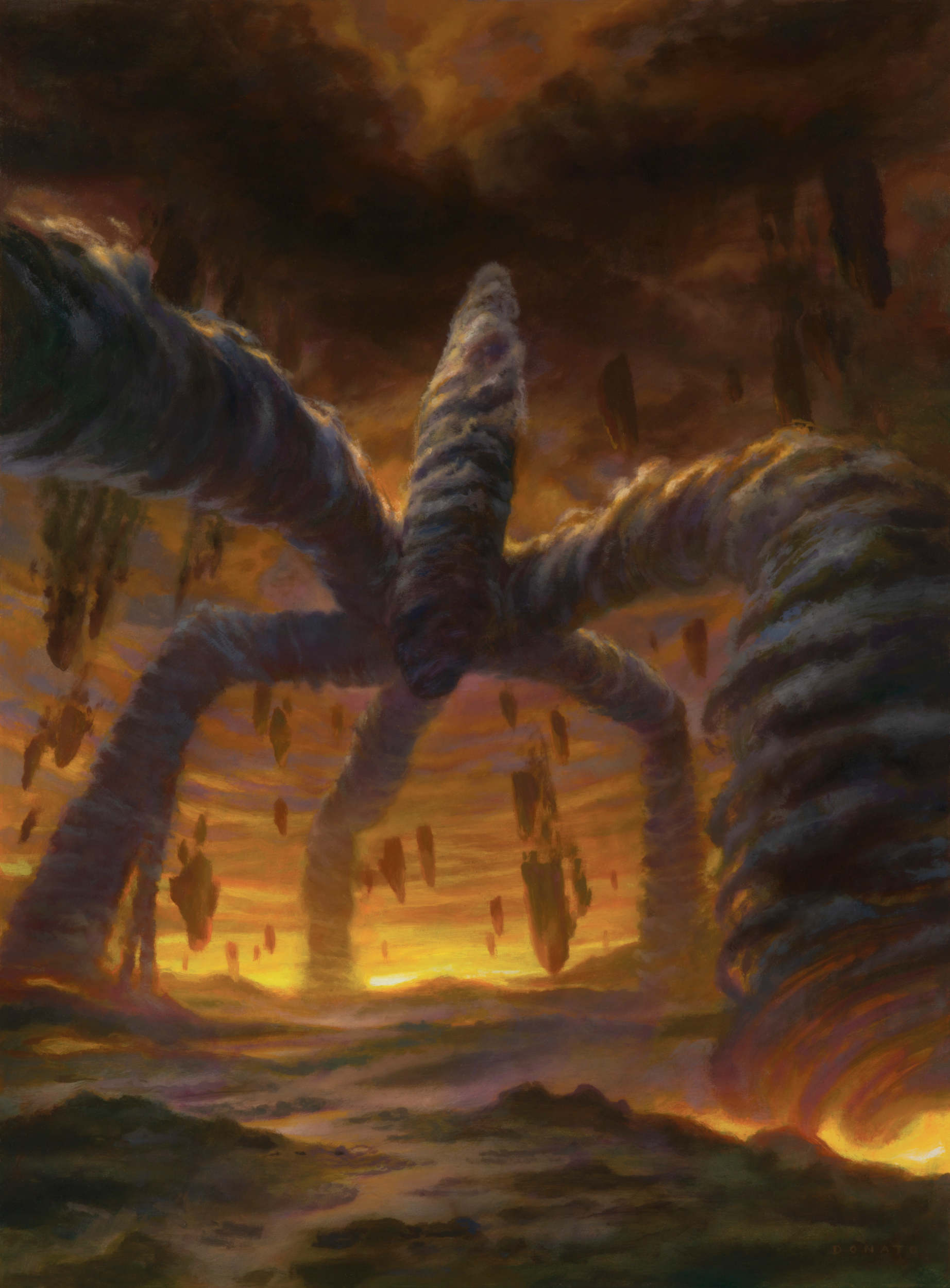 Mindflayer
19" x 14"  Oil on Bristol Board
2024
Stranger Things D&D:
Tales from the Table
collection of the artist