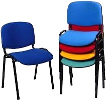 MTB - SILLAS DE VISITA EN TELA