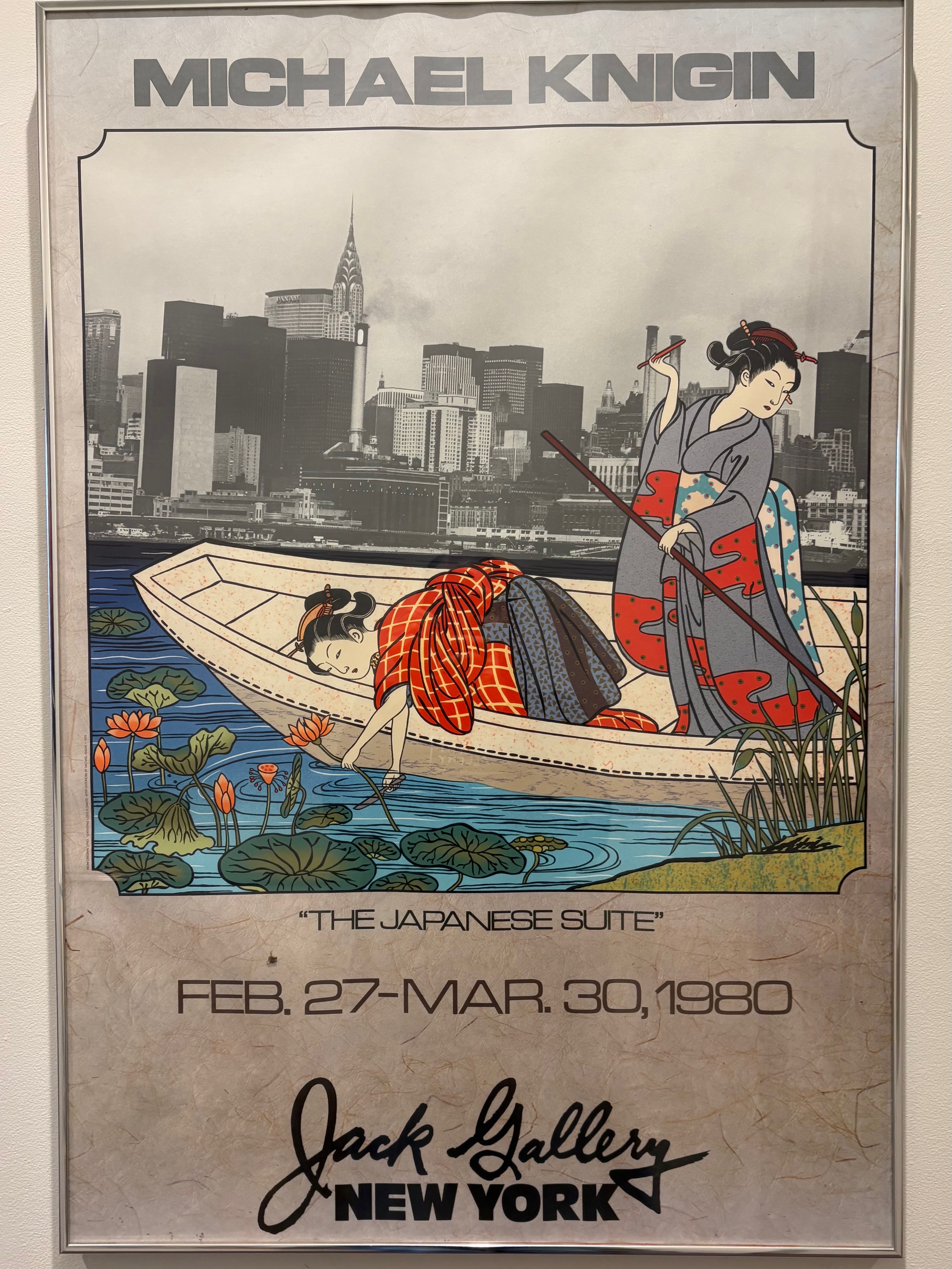 Michael Knigin
Japenese Suite 1979
Lithograph
$100.