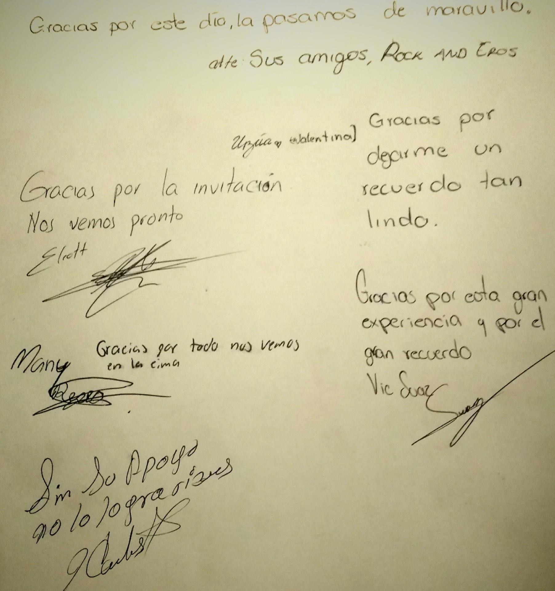 POR LA NOCHE CON GUSS ROCK AND EROS