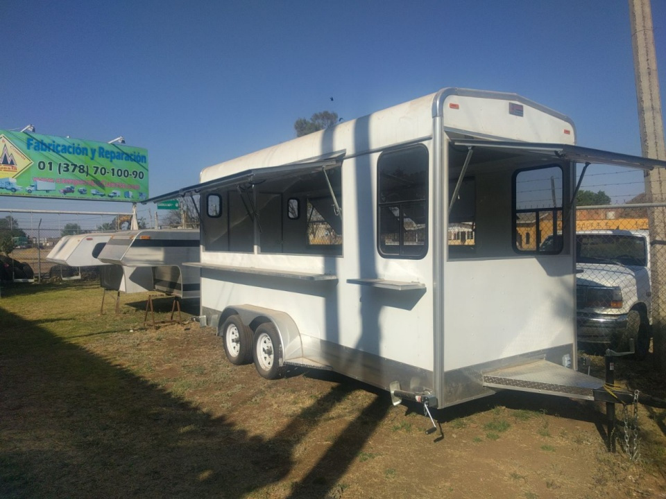 REMOLQUE LONCHERO DOBLE EJE