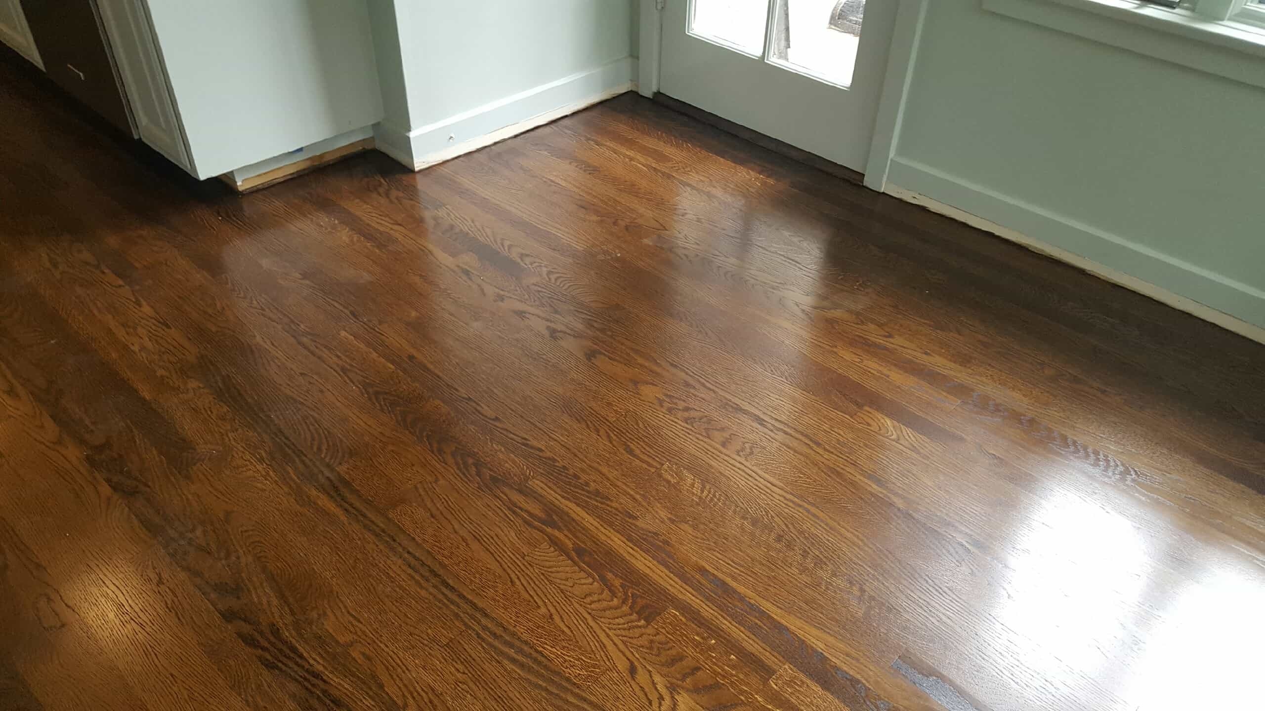 Sanded Kitchen Floor Area
