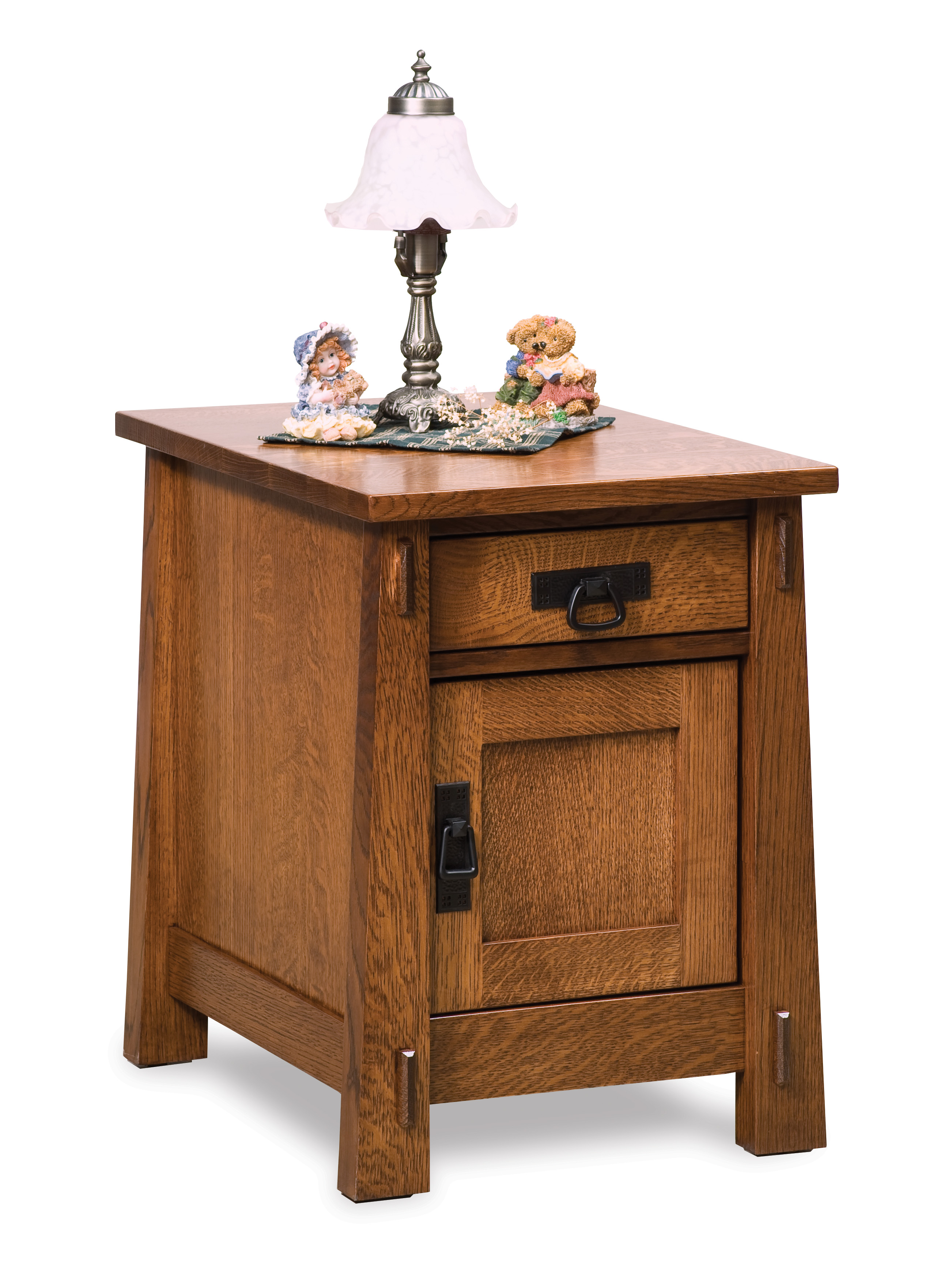 Modesto Enclosed End Table