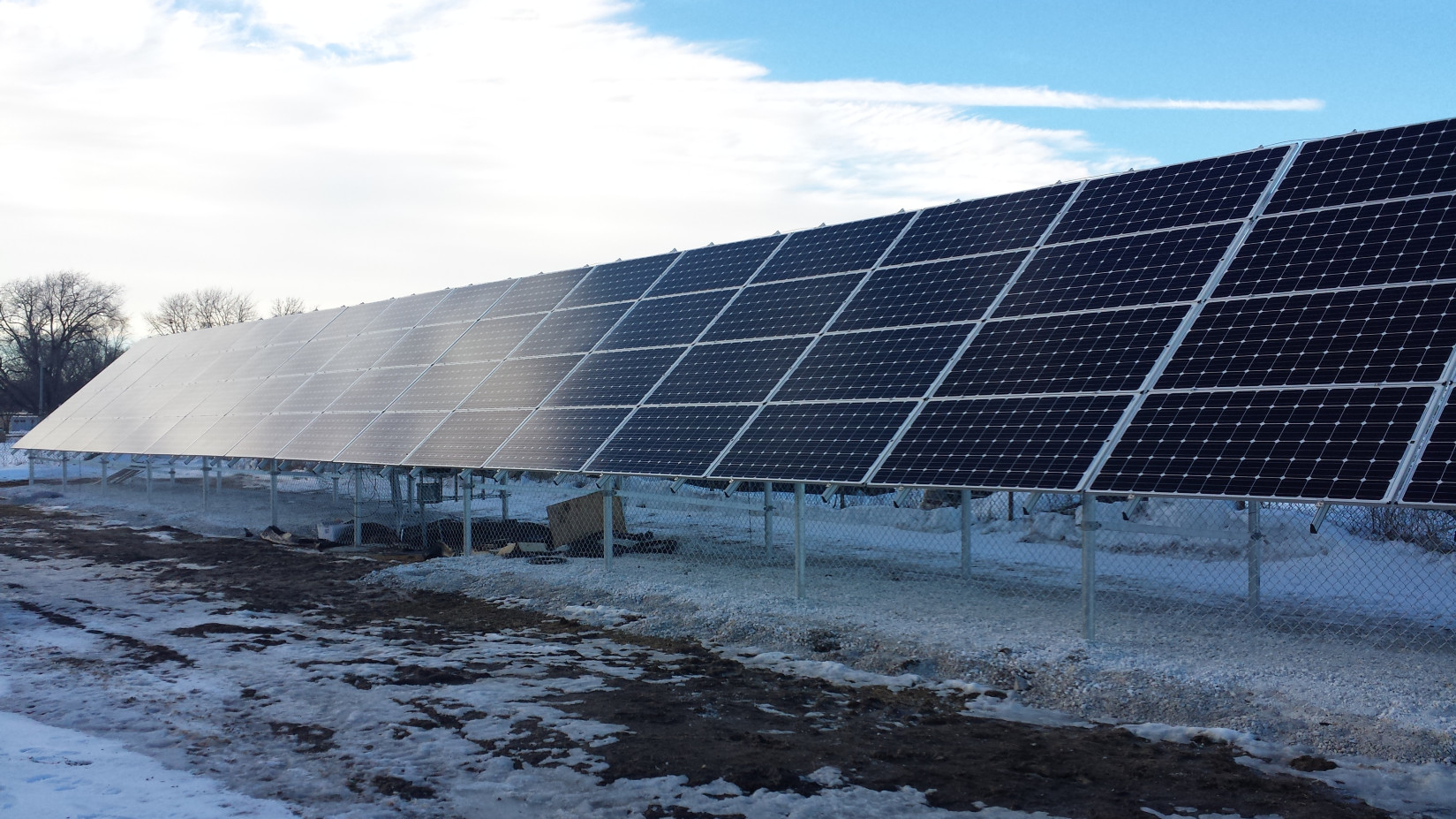 Completed Solar Array