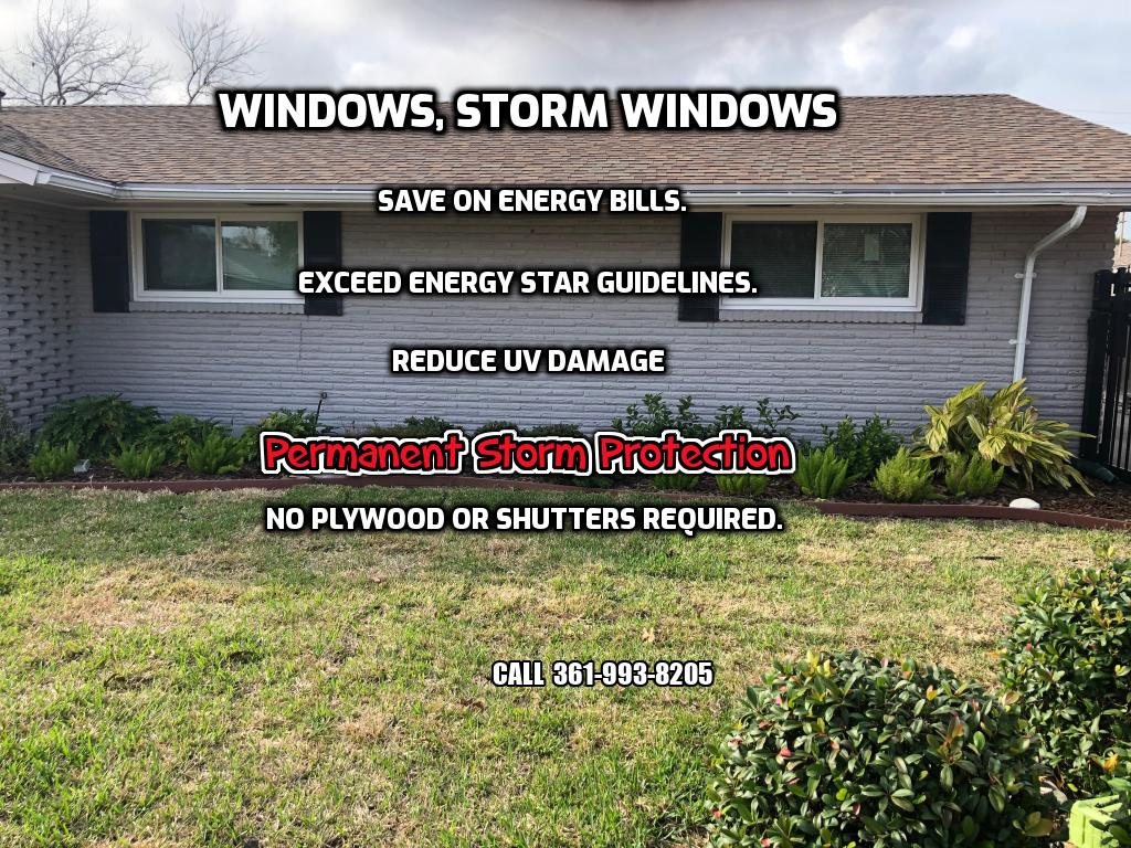 Corpus Christi Window Contractor Since 1988: Window replacement - Hurricane windows