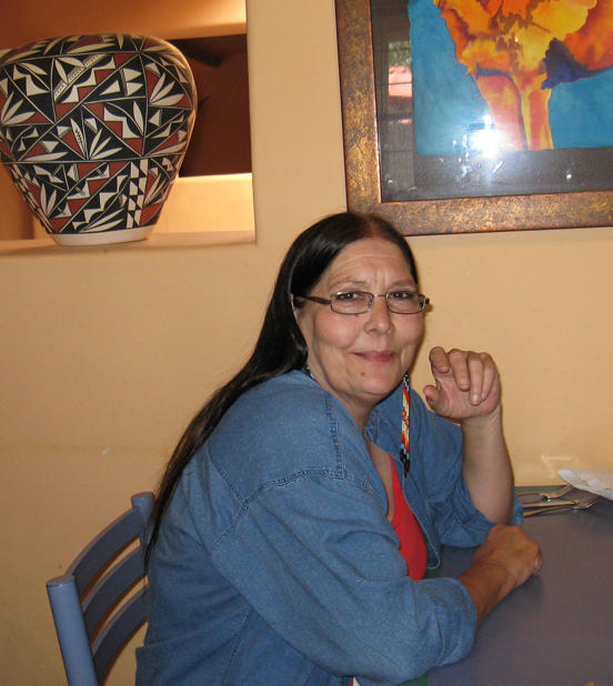Bri took a photo of grandma Paula