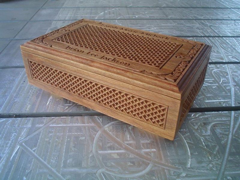 Wooden Wedding Keepsake Box