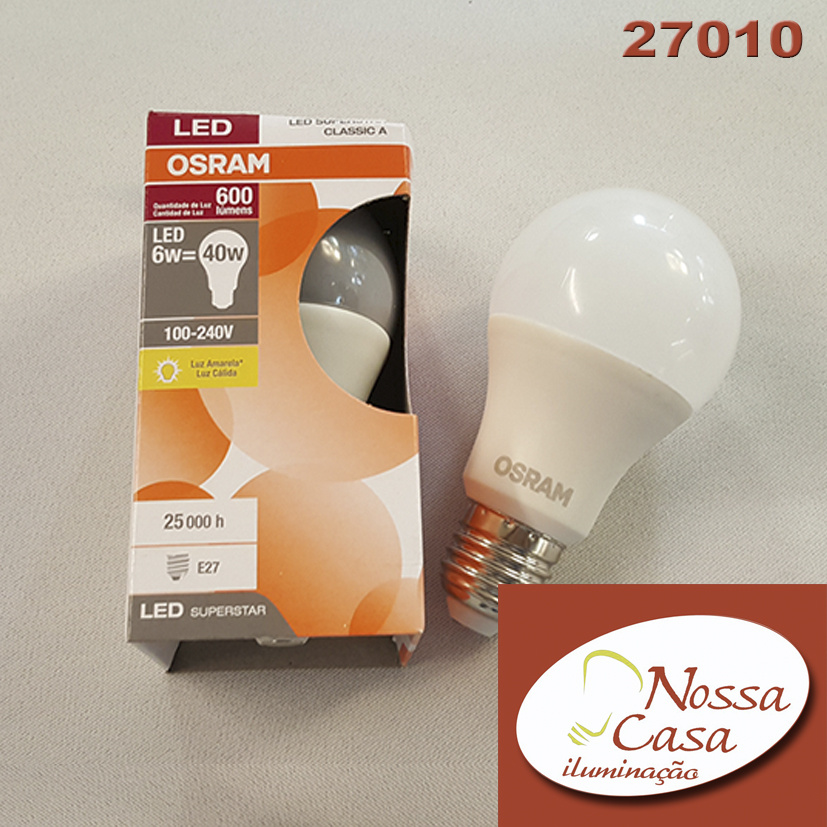 Ledvance Osram 6w biv. 3000k