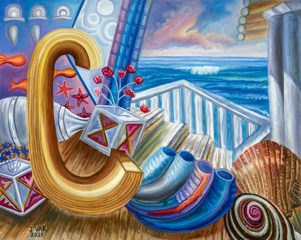 Seashells on the Balcony
24 X 30 Original Oil
$1500
2021