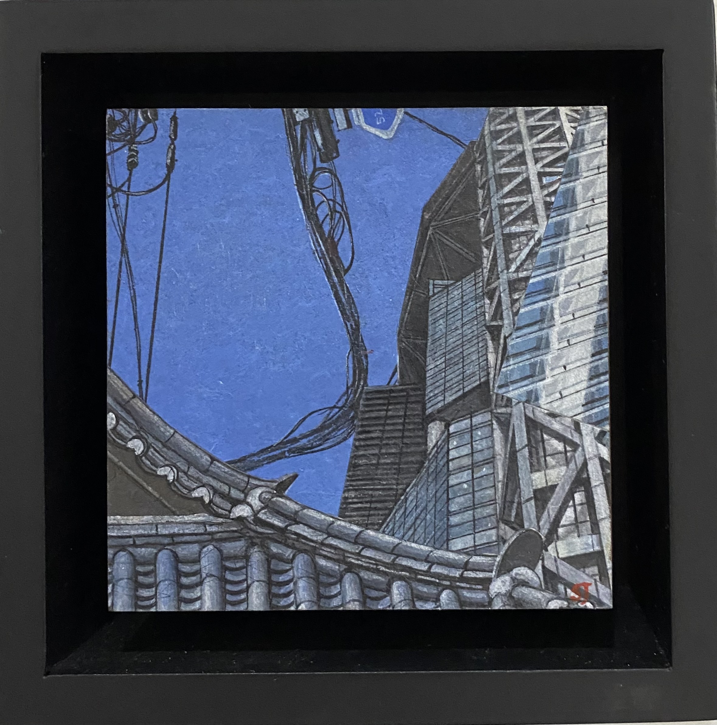 Fragmented Memories of Seoul
Watercolor on Mulberry paper
4" X 4"
$90.
SOLD