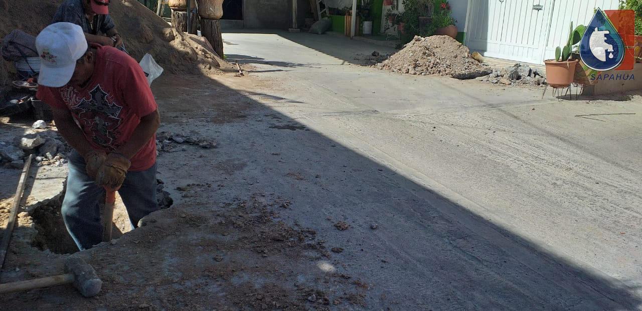 EXCAVACIÓN  EN PRIVADA DE ALDAMA, COLONIA LA MERCED