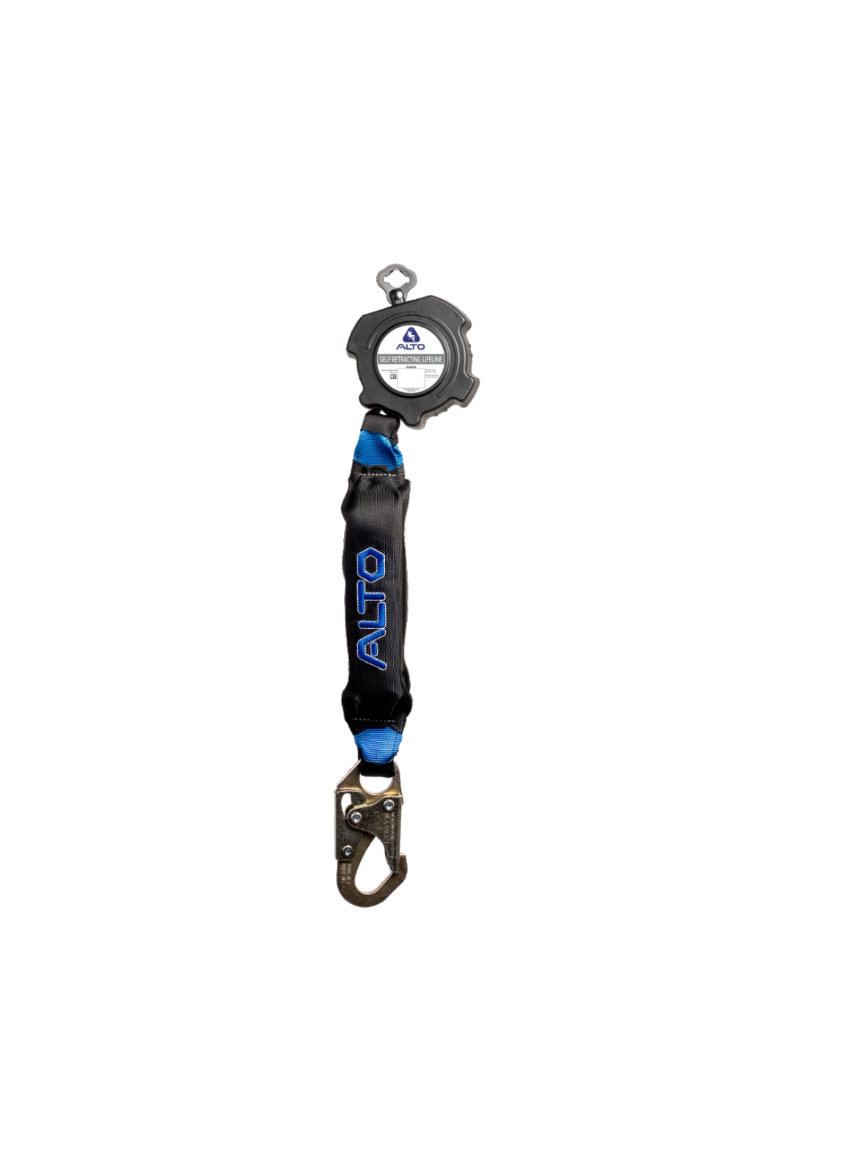 LÍNEA DE VIDA RETRÁCTIL CABLE DE NYLON 
CON MOSQUETÓN WS6FT-M2