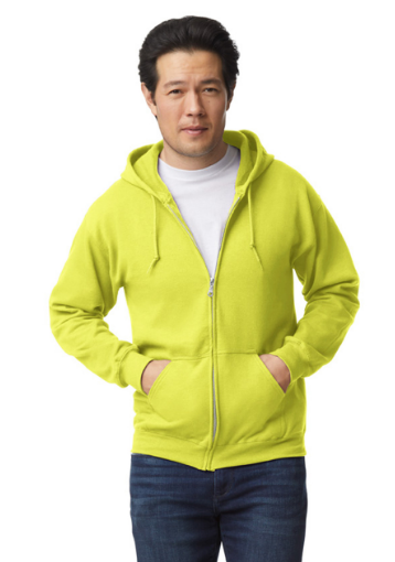 SUDADERA CON CIERRE Y CAPUCHO ADULTO