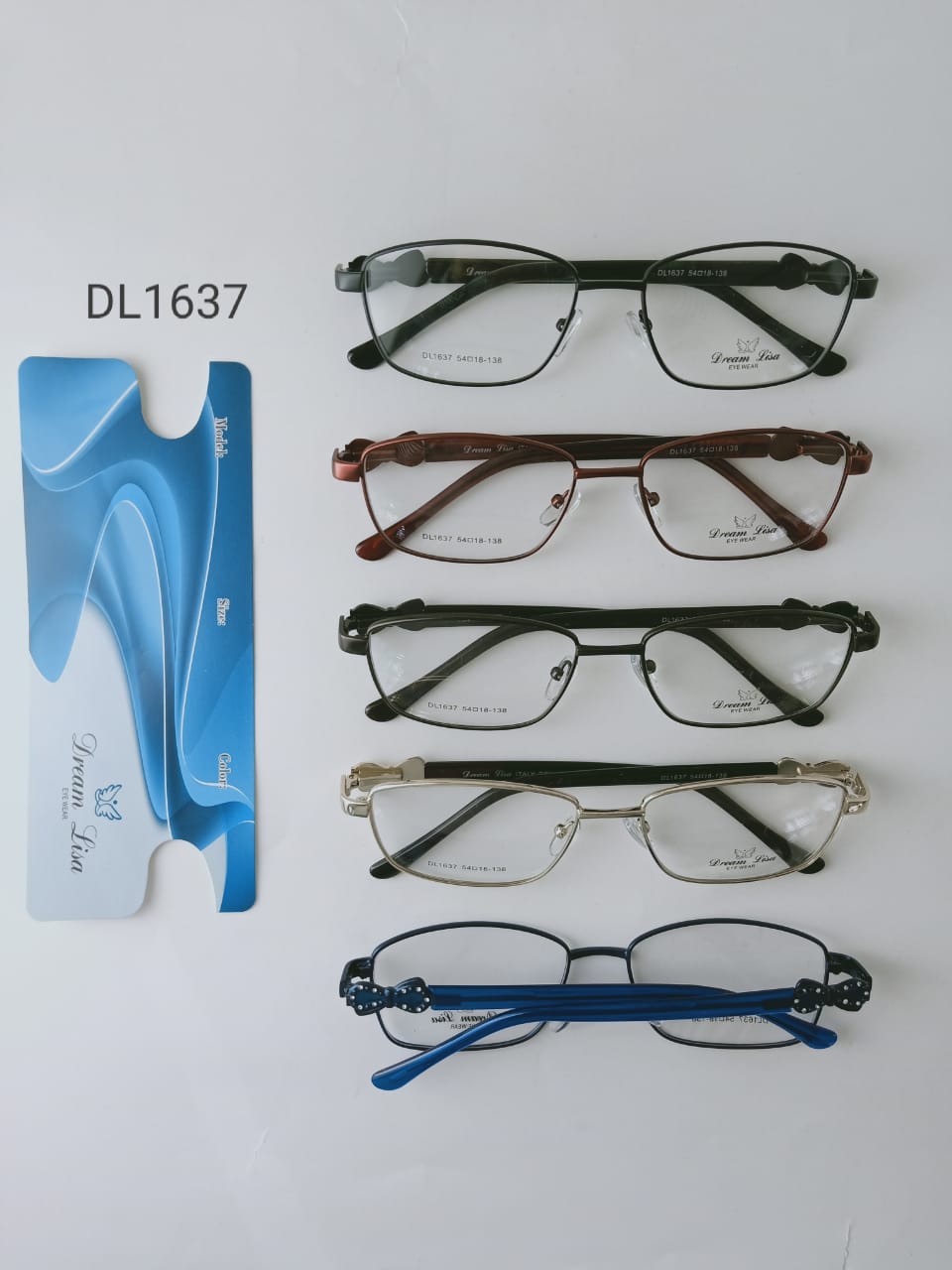 Modelo: DL1637
Colores: Negro, Vino, Cafe, Dorado y Azul