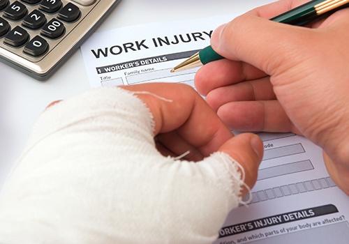 Filling Up a Work Injury Claim Form