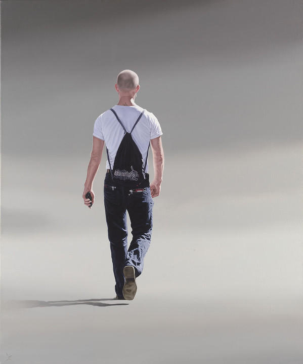 Branded, Oil on Linen, 91.5 x 76cm. SOLD