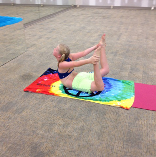Bow Yoga Pose
