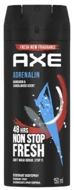 AXE150AD
ADRENALIN 150 ML
72 CS PACK 