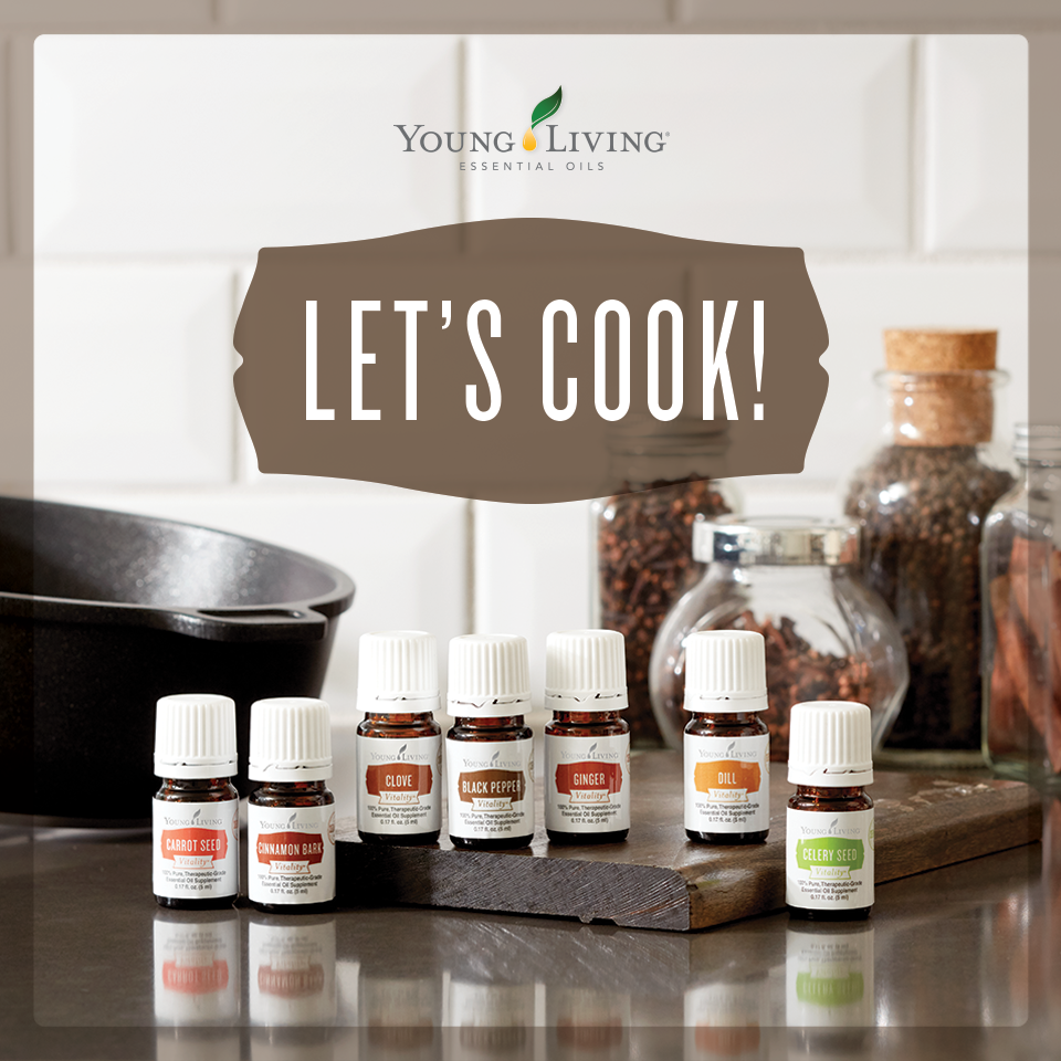 Cooking with essential oils
