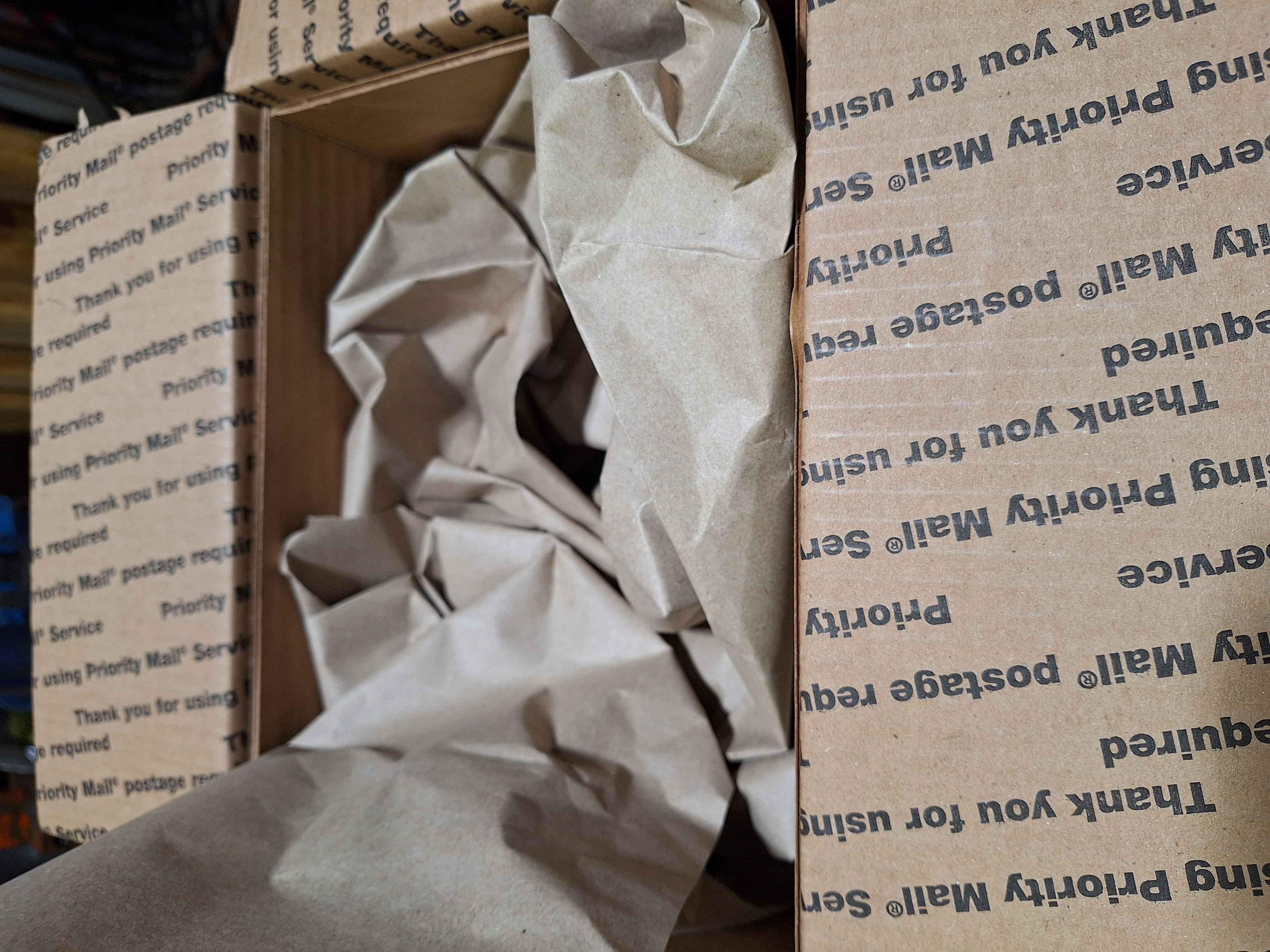 Add a bed of packing.