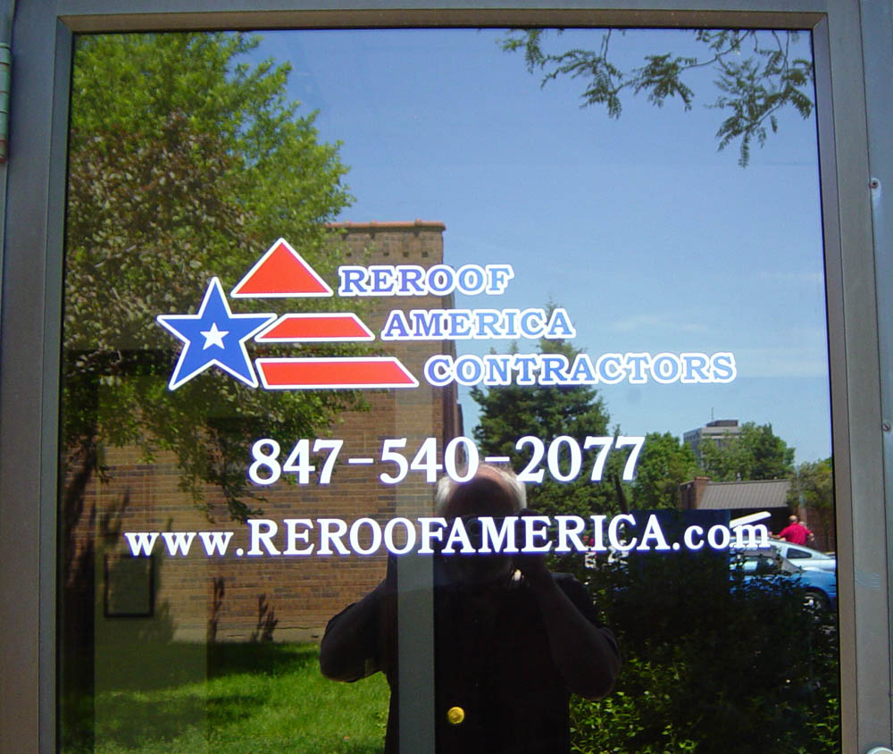 ReRoof America logo and lettering