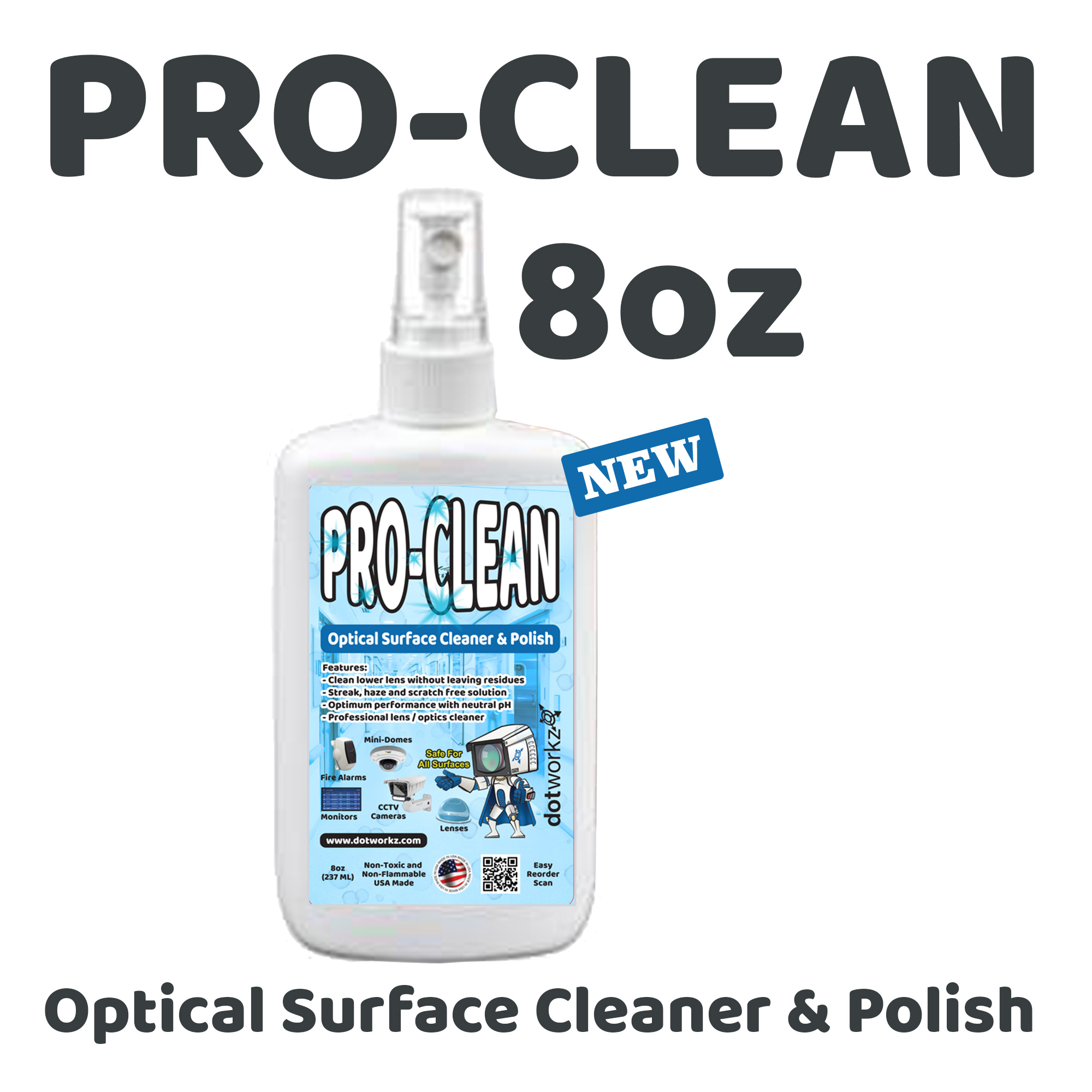 Dotworkz Pro-Clean Lens Cleaning Solution (DW-SLTN)