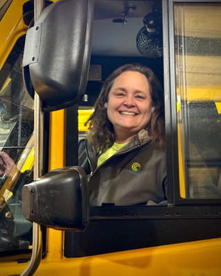Heidi T has been driving a big bus out of our Waconia yard since 2014. She loves the "funny things" the kids talk about so much that in 2017, her son Clay, started with KBS, too! So you know she loves all “her kids” and is a great Mom! When not driving, Heidi likes to go antiquing for a wide variety of treasures.