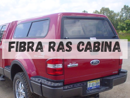 CAMPERS DE FIBRA RAS CABINA