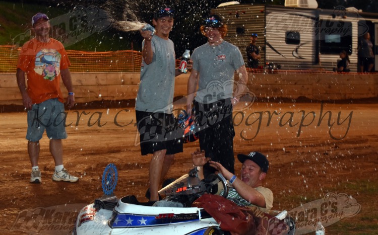 Daniel Ridenhour win at the Iredell Fairgrounds