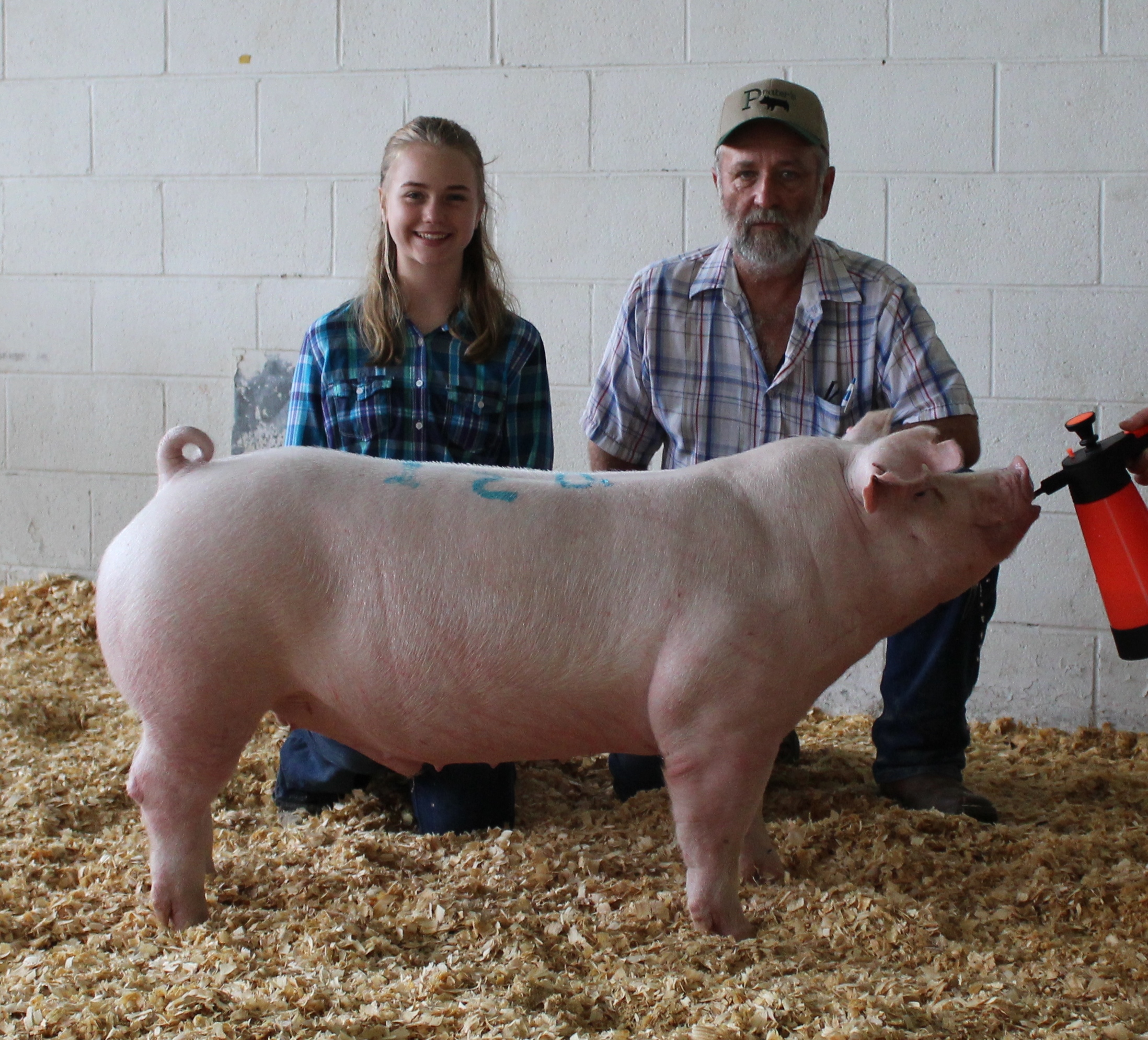 Hannah Sanders
2018 Tennessee State Fair
Champion Chester White Barrow