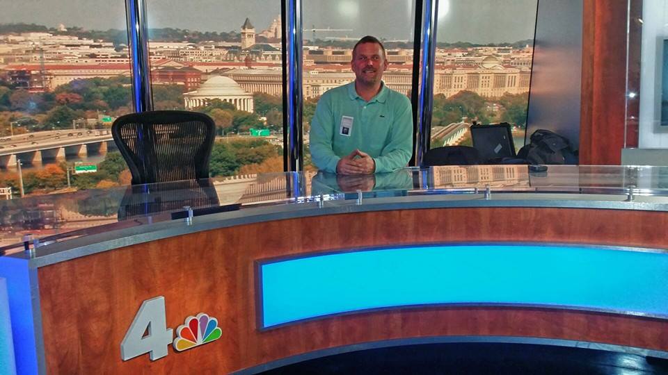 Matt Burton as News Anchor