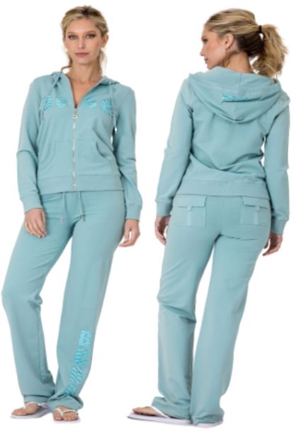 BC-13719
2 PC SET BCBG SWEATPANTS AQUA
12 CS/PACK