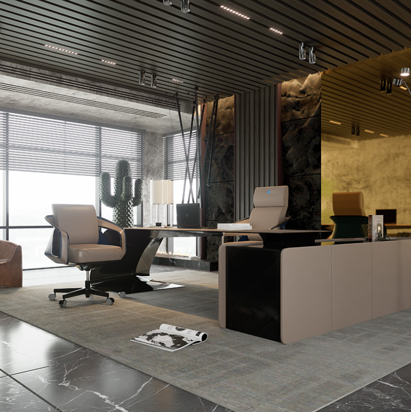 PLACA TIPO ESPEJO DORADO