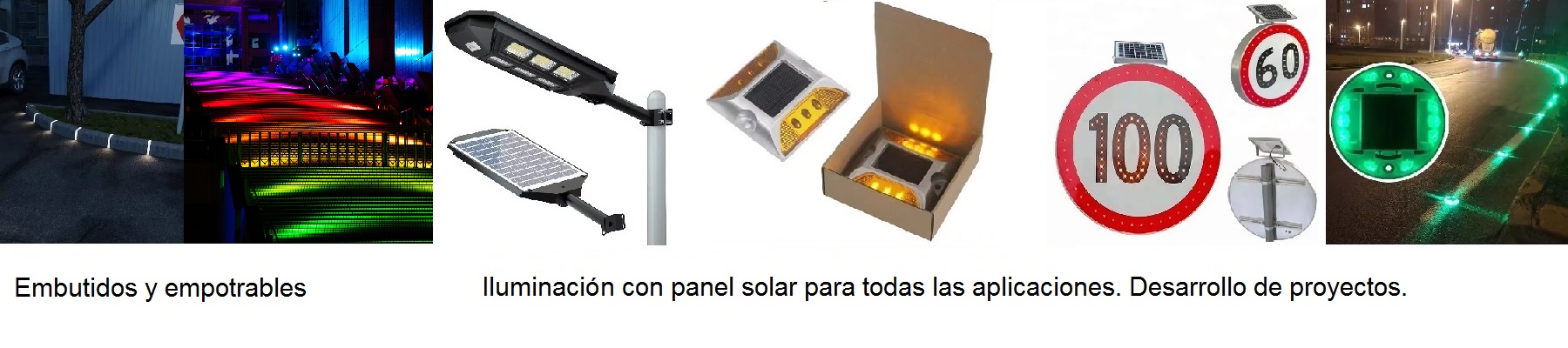 Aplicaciones con panel solar.