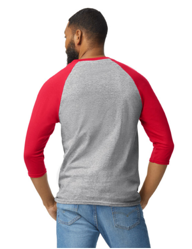 PLAYERA TIPO RAGLAN 3/4 ADULTO