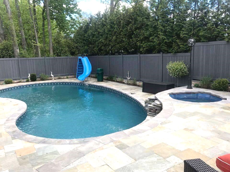 Curved Swimming Pool