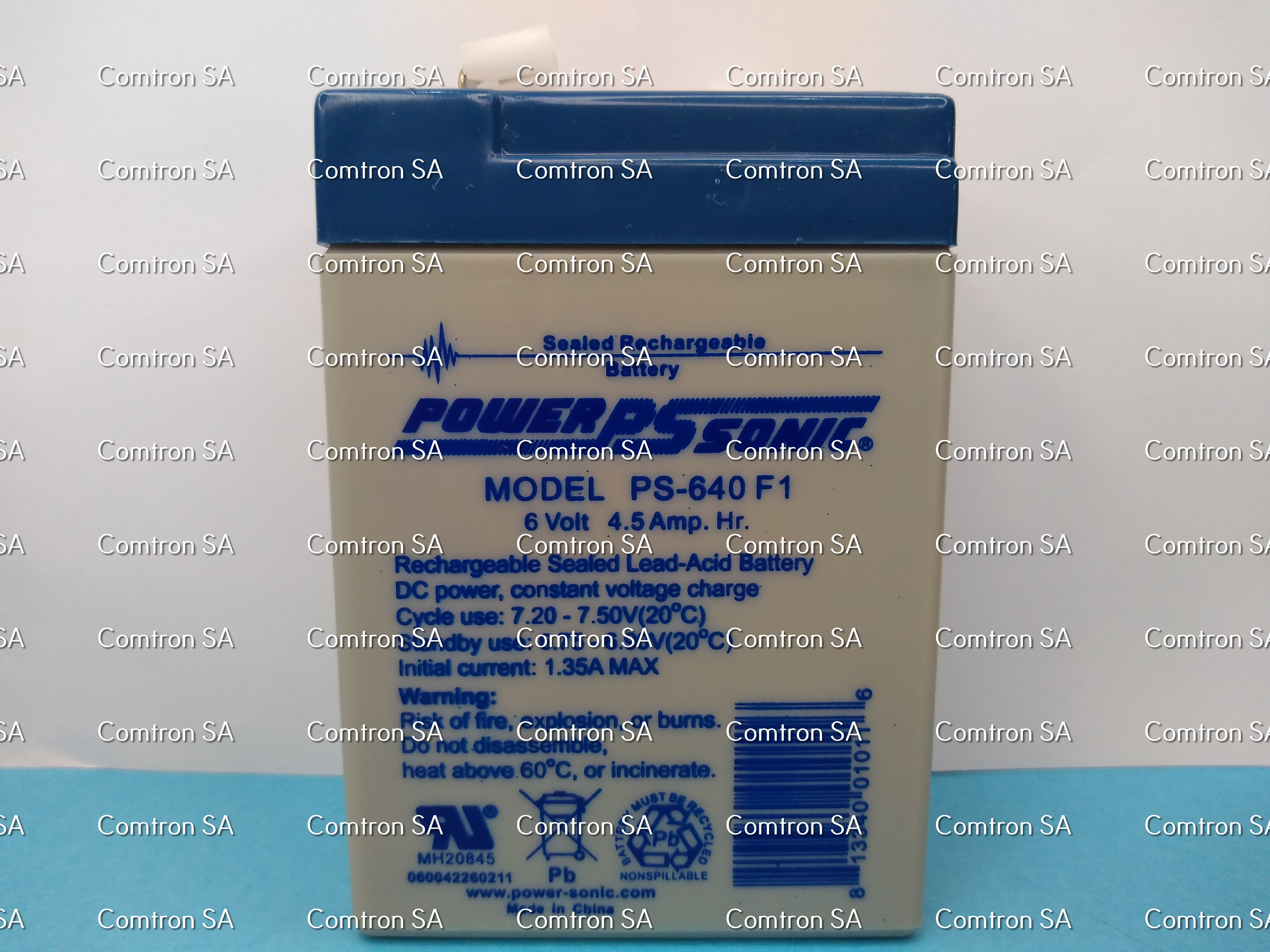 PS-640F1
5 Volt
4.5 Amp. Hr.
