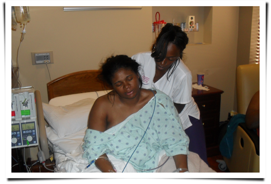 Massage with pregnant woman||||