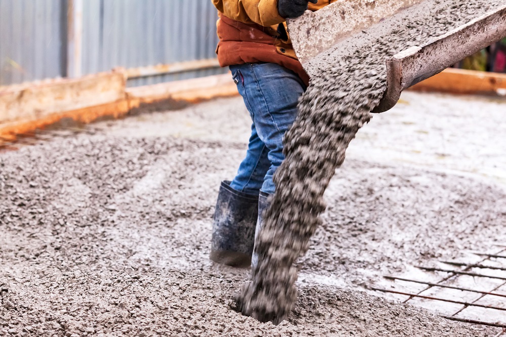 Pouring Concrete