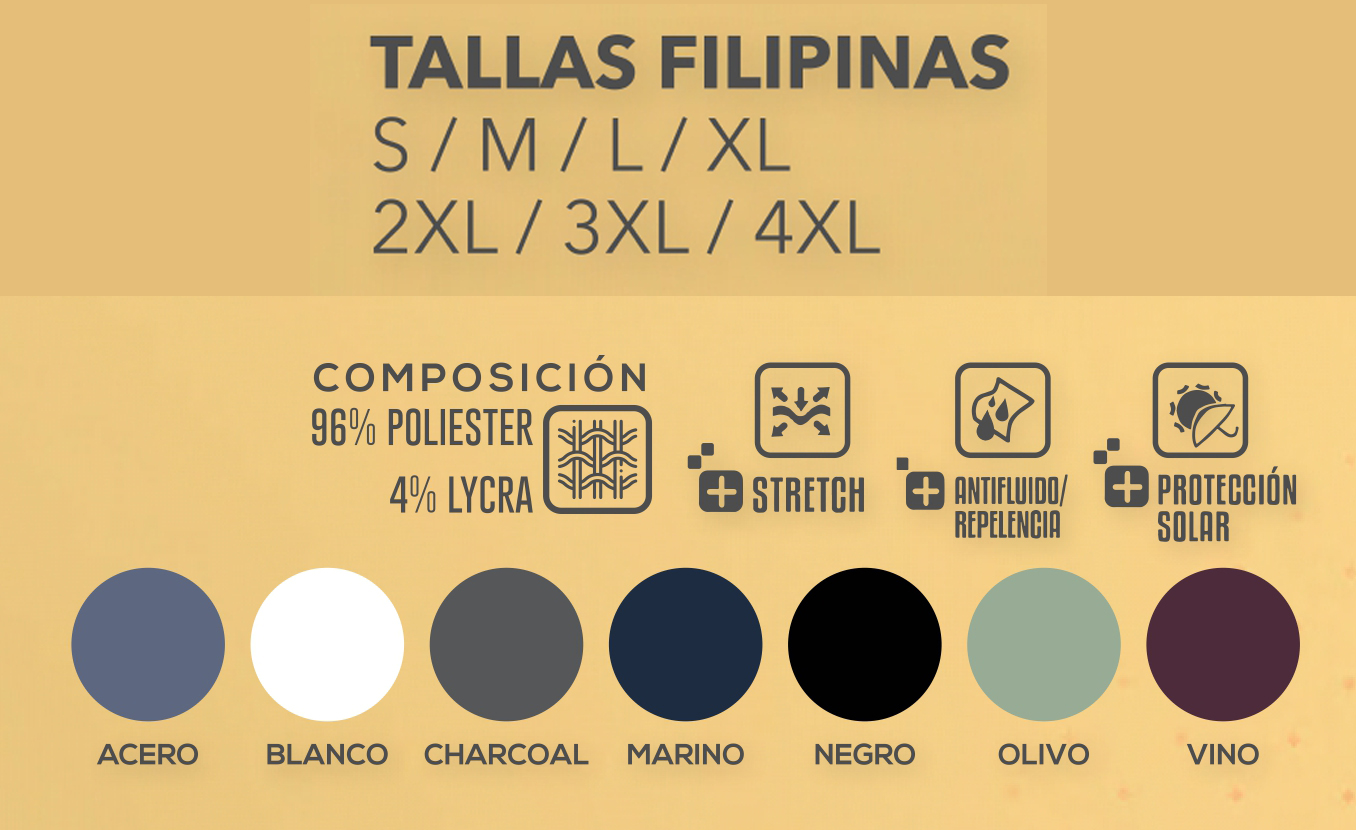 DESCRIPCION  FILIPINA CABALLERO MODELO F106 BIBE MEDICAL